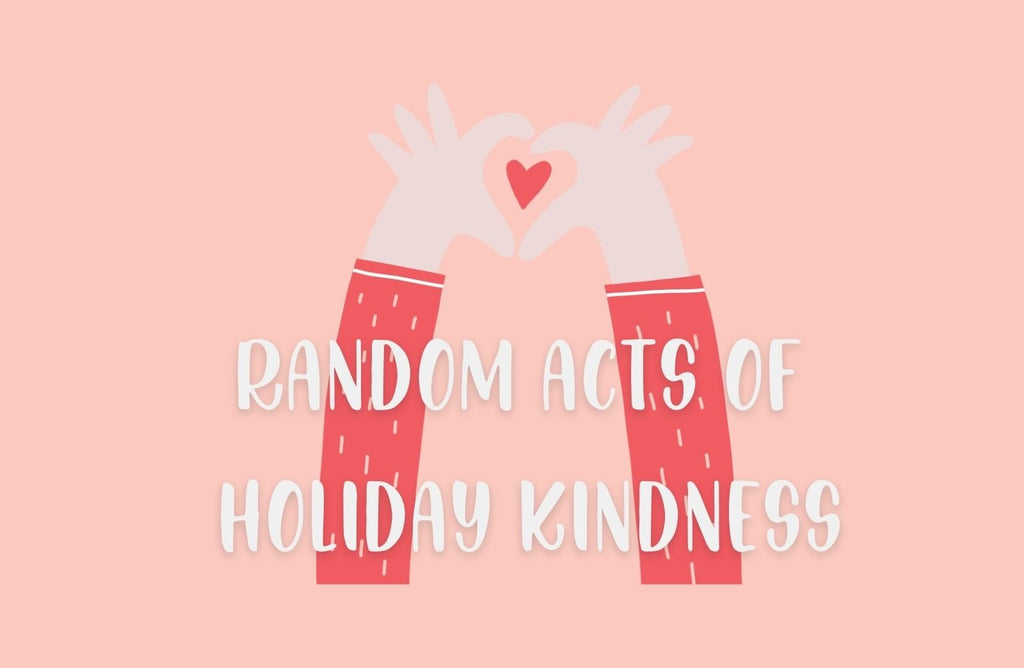 Random acts of holiday kindness illustration