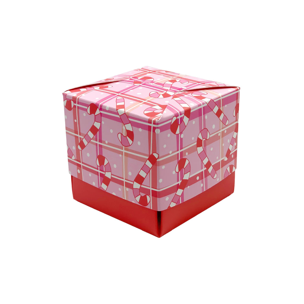Candy Cane Christmas Gift Box