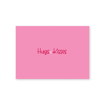 Hugs & kisses gift card