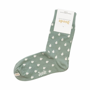 Unisex Socks - Sage Raindrops