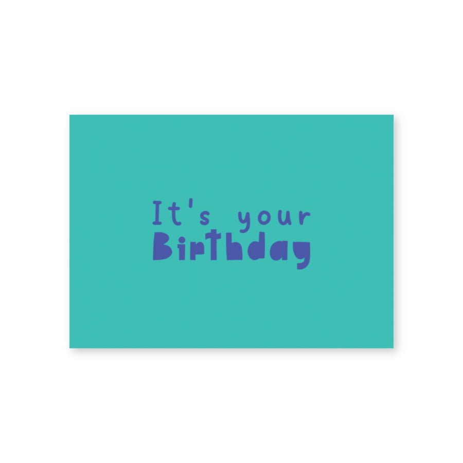 It's your birthday gift card