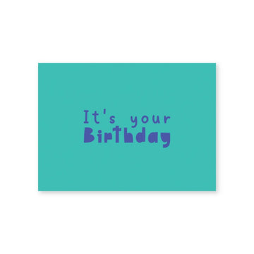 It's your birthday gift card