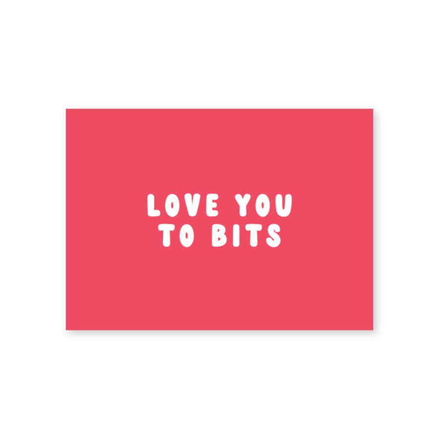 Gift Card - Love you to bits