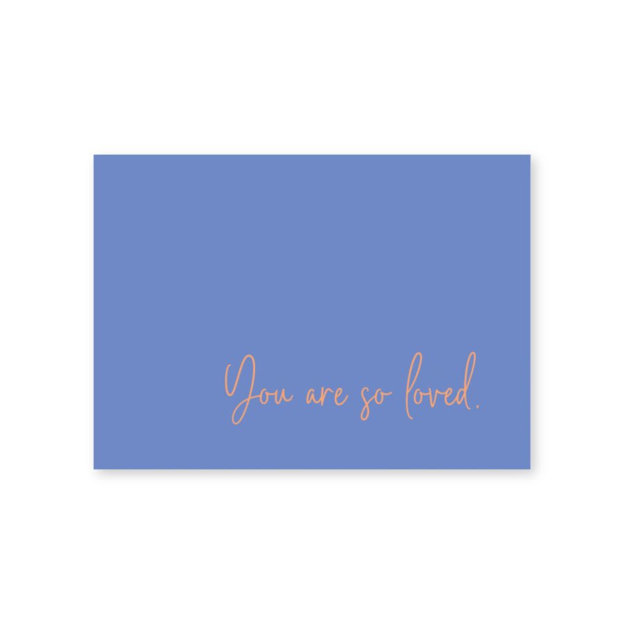 You are so loved gift card